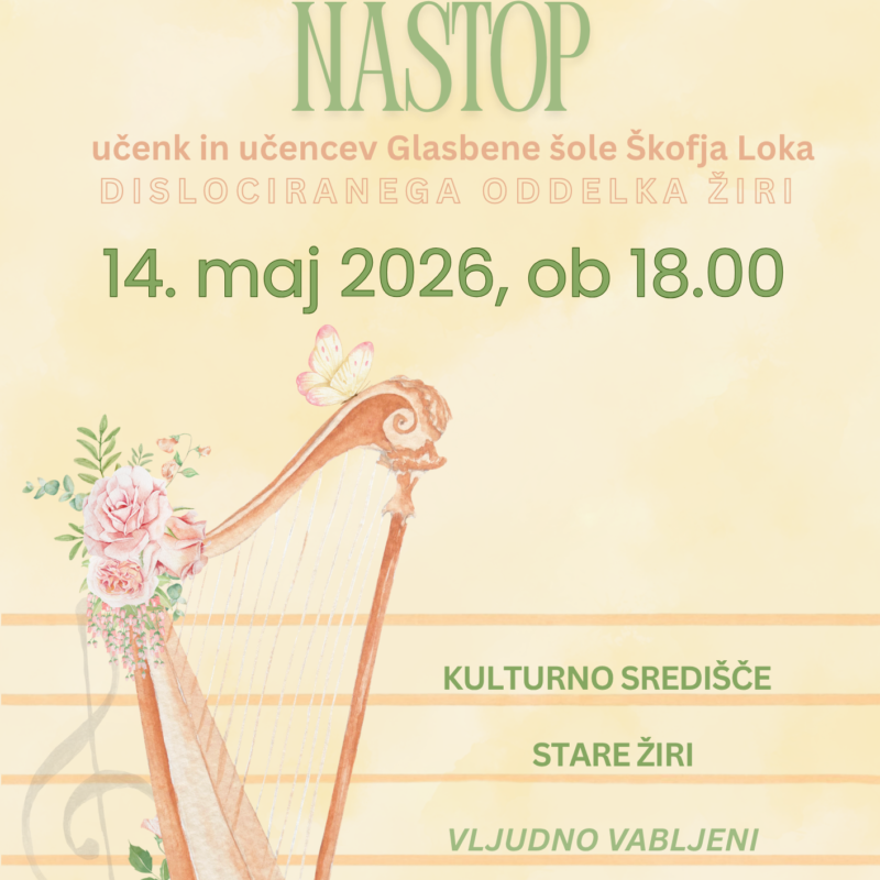 Letni nastop DO Žiri 2026
