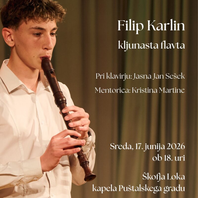 Zaključni recital Filipa Karlina